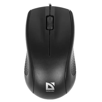 Мышь проводная Defender Optimum MB-160 USB черный