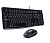 Комплект проводной (клавиатура+мышь) Logitech MK120 Desktop USB черный
