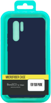 Чехол для смартфона Samsung Galaxy A01/M01 - BoraSCO Soft Touch синий