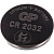 Элемент питания CR2032, 3V, 1шт, GP CR2032