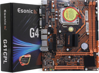 Материнская плата Socket-775 Esonic G41CPL3 (iG41) 2*DDR3 1*PCI-Ex16 1*PCI 4*SATA 1*IDE COM VGA mATX