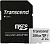 Карта памяти microSD 256Gb Transcend microSDXC CLASS 10 UHS-I U3 V3 + адаптер SD