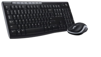 Комплект беспроводной (клавиатура+мышь) Logitech MK270 Wireless Combo USB Black