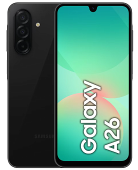 Смартфон Samsung Galaxy A26 6/128Gb Black (черный)