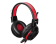 Наушники проводные Oklick HS-G300 ARMAGEDDON (мониторные закрытые, 20-20 000 Гц, 56дБ, 2м) black-red