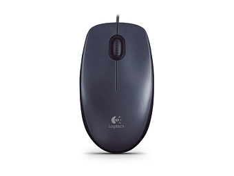 Мышь проводная Logitech M90 Black
