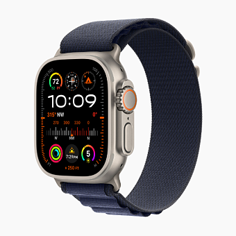 Смарт-часы Apple Watch Ultra 2 2024 49mm Natural Alpine Loop Navy