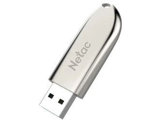 Флешка 32Gb Netac U352 USB3.2 с колпачком, металлическая