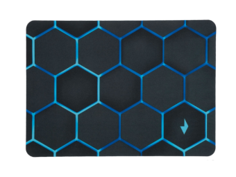 Коврик для мыши Gembird MP-35-25-COMB "соты" (350 х 250 х 3 мм) ткань+резина черный