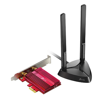 Сетевая карта PCI-E TP-Link Archer TX3000E AX3000 (802.11ax/ac/n/a/b/g, 2.4/5GHz, Bluetooth)