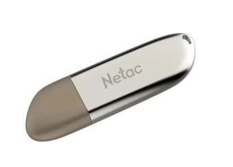 Флешка 64Gb Netac U352 USB3.0 с колпачком, металлическая