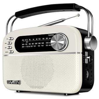 Радиоприемник Sven SRP-505 4W, белый