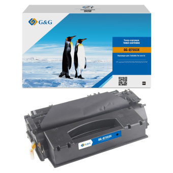 Картридж лазерный GG-Q7553X G&G Тонер-картридж для HP LaserJet P2015 M2727