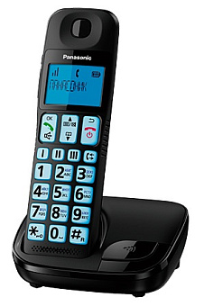 Радиотелефон Panasonic DECT KX-TGE 110 RUB (черный)
