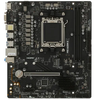 Материнская плата Socket AM5 Gigabyte A620M H (A620) 2*DDR5 HDMI VGA mATX