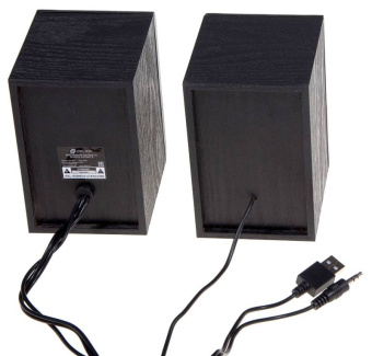 Акустическая система OKLICK OK-160 (2x3W, питание от USB) черный