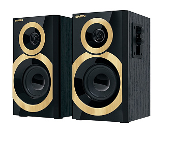 Акустическая система SVEN SPS-619 (2x10W, дерево) золотистый