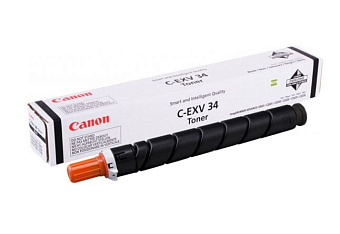 Картридж лазерный Canon C-EXV34BK для iR C2020/C2030, черный