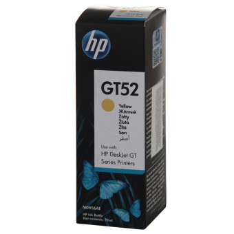Картридж струйный HP GT52 (M0H56AE) для HP DeskJet GT 5810/DeskJet GT 5820, желтый