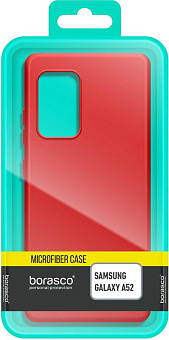 Чехол для смартфона Samsung Galaxy A52 - BoraSCO Book Case красный
