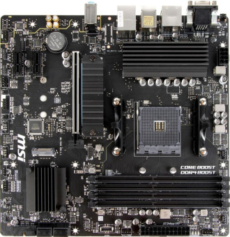 Материнская плата Socket AM4 MSI B550M PRO-VDH (B550) 4*DDR4 2*PCI-Ex1 1*PCI-Ex16 SATA M.2 HDMI DP V