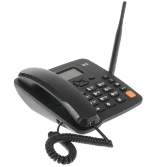 Телефон стационарный GSM BQ 2410 Point Черный