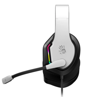 Наушники проводные A4Tech Bloody G260p 2м мониторные USB белый/черный