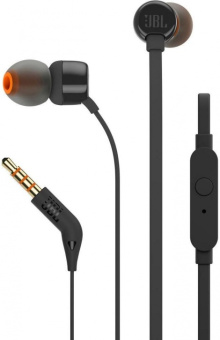 Наушники проводные JBL T110 jack 3.5mm Black