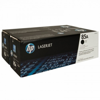 Картридж лазерный HP 85A (CE285AF) 2ШТ, для HP P1102/1102w/1132/1212/1217, 1600 стр. черный