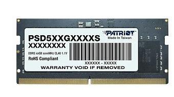 Модуль памяти SODIMM DDR5 32Gb 4800MHz Patriot