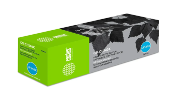 Картридж лазерный Cactus CS-CF540X для HP LJ M254dw/M280nw/M281fdn черный