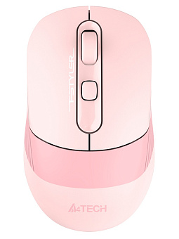 Мышь беспроводная A4Tech Fstyler FB10C 2400dpi розовый