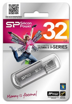 Флешка 32Gb Silicon Power ULTIMA II I USB silver