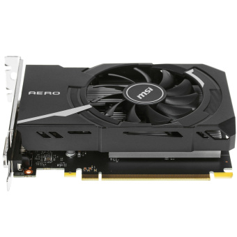Видеокарта .2Gb MSI GT 1030 AERO ITX 2GD4 OC (GT1030) GDDR4 64bit HDMI DVI