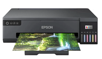 Принтер Epson L18050 (A3+, цветная, 22 стр/мин, USB, Wi-Fi) черный