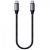 Кабель USB-C < - > USB-C, 0.25м, Satechi ST-TCC10M Space Gray (серый)