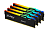 Модуль памяти DDR5 128Gb 5600MHz Kingston FURY Beast RGB XMP CL40 (Kit of 4)