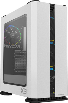Корпус Zalman X3 (MidiTower, 2*USB3.0, ATX, без БП) белый