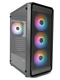 Корпус XASTRA A403 FRGB ATX чёрный