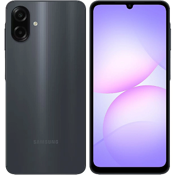 Смартфон Samsung Galaxy A07 4/128Gb Black (черный)