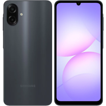 Смартфон Samsung Galaxy A07 4/128Gb Black (черный)