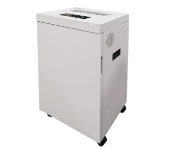 Уничтожитель бумаги Office Kit S535 3,8x40 белый (секр.P-4) фрагменты 35лист. 50лтр. скобы пл.карты CD