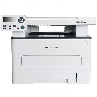 МФУ Pantum M6700DW (A4, ч/б, 30 стр/мин, дуплекс, USB, LAN, WiFi, NFC) белый