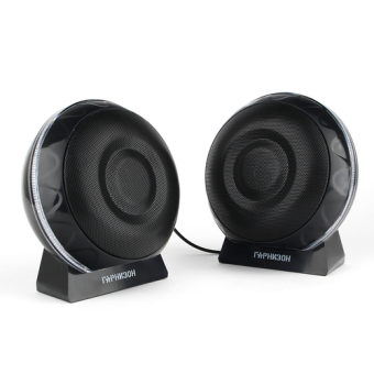 Акустическая система Гарнизон GSP-150 (2x3W, подсветка, питание USB) black