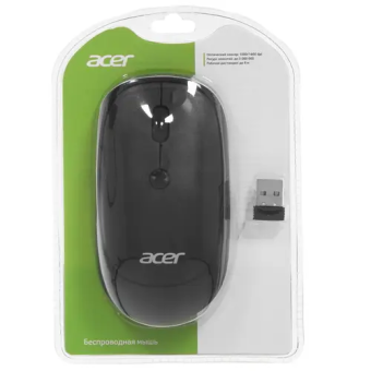 Мышь беспроводная Acer OMR137 1600dpi Black