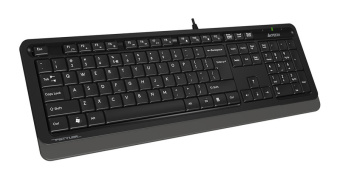 Клавиатура проводная A4Tech Fstyler FK10 черный-серый