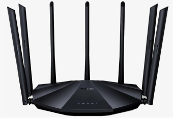 Wi-Fi роутер Tenda AC23 AC2100, 5 ГГц, 1000 Мбит/с, черный