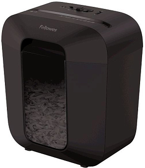 Уничтожитель бумаги Fellowes PowerShred LX25 (секр.P-4, перекрестный, 6 листов, 11.5 литров, скрепки/скобы/пл.карты)