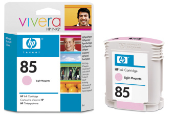 Картридж струйный HP 85 (C9429A) для HP Designjet 30/90/130, светло-пурпурный