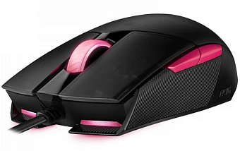 Мышь проводная ASUS ROG Strix Impact II Electro Punk черный